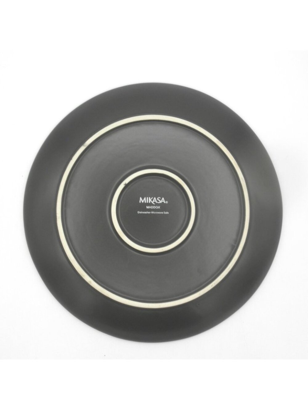 Maddox Gray by Mikasa 10.5 Inch Dinner Plates Set of 4 Pattern Code: MIKMADGR - Picture 5 of 6